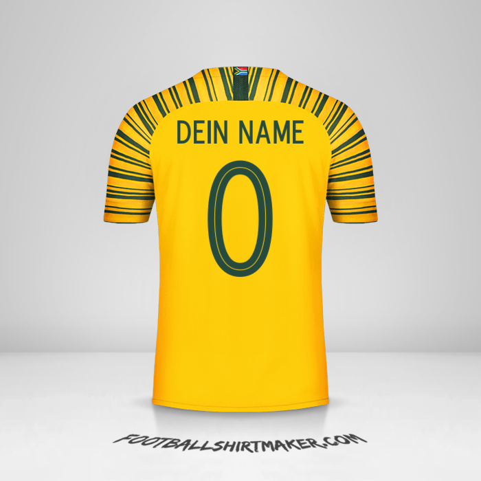 Trikot Südafrika 2018/19 -  dein name - 0