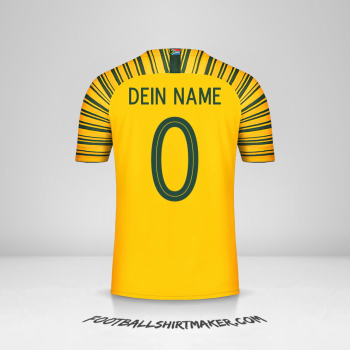 Trikot Südafrika 2018/19 -  dein name - 0