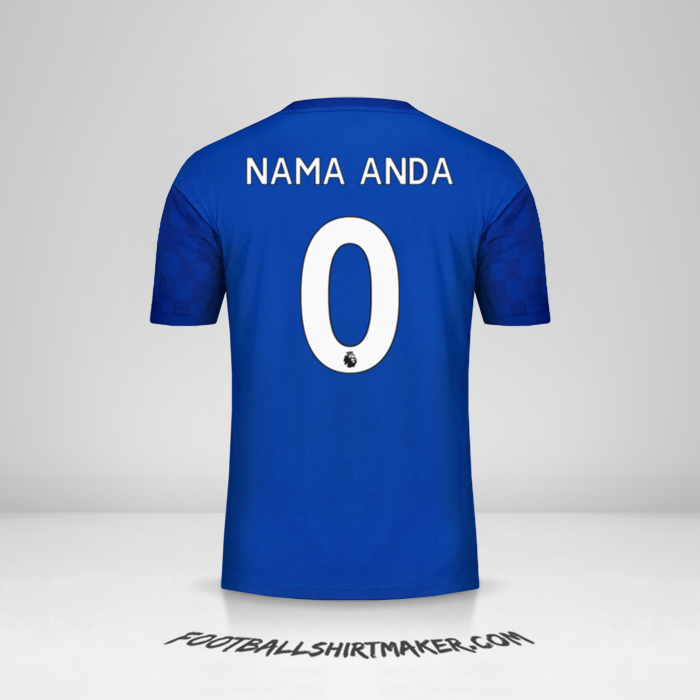Jersey Leicester City FC 2019/20 -  nama anda - 0