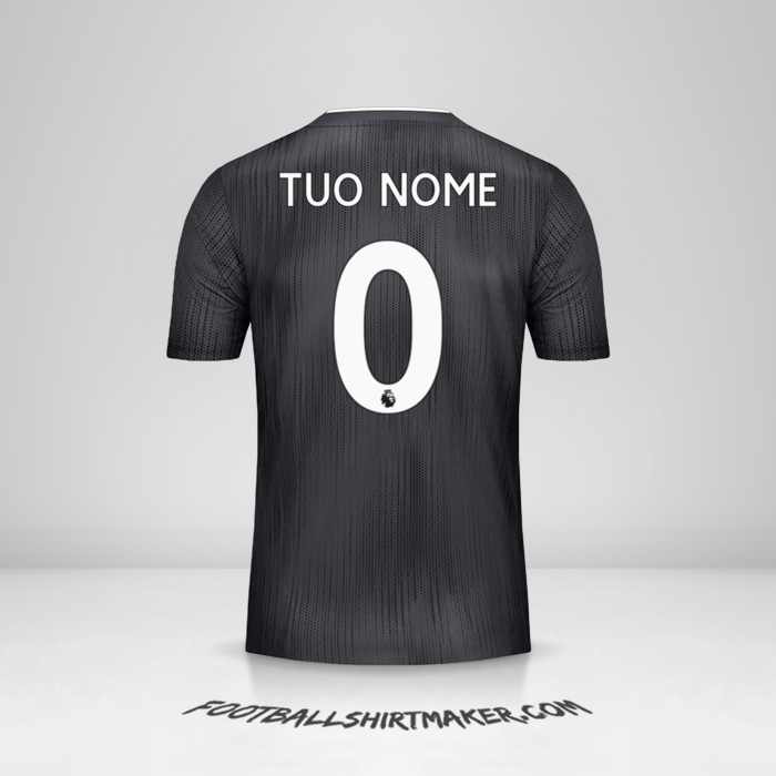 Maglia Leicester City FC Black 2019/20 II -  tuo nome - 0