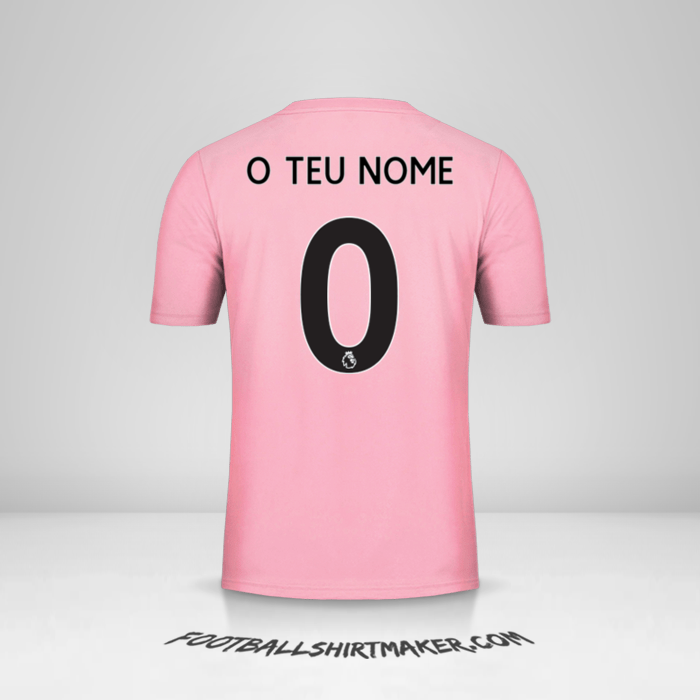 Camisola Leicester City FC Pink 2019/20 II -  o teu nome - 0