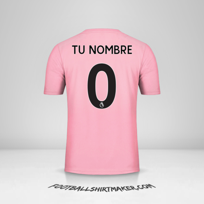 Camiseta Leicester City FC Pink 2019/20 II -  tu nombre - 0