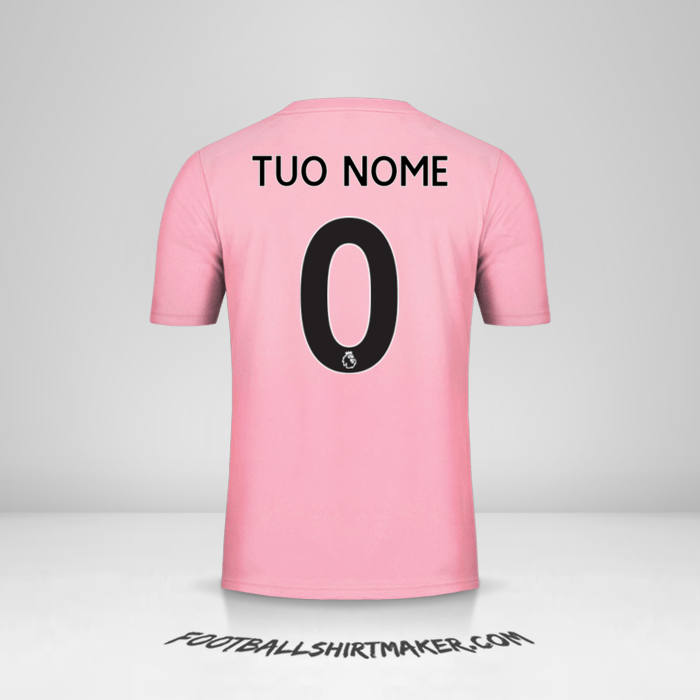 Maglia Leicester City FC 2019/20 II Pink -  tuo nome - 0