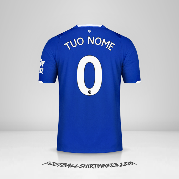 Maglia Everton FC 2019/20 -  tuo nome - 0