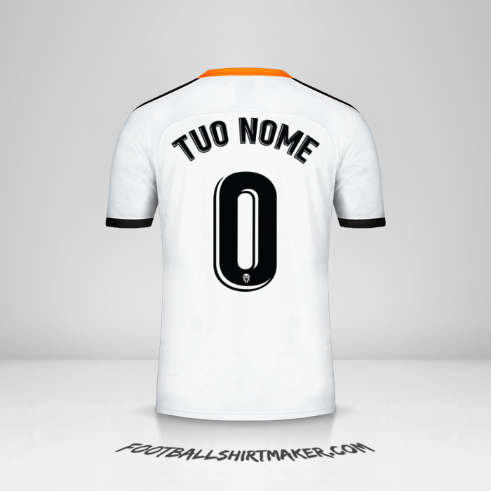 Maglia Valencia CF 2019/20 -  tuo nome - 0