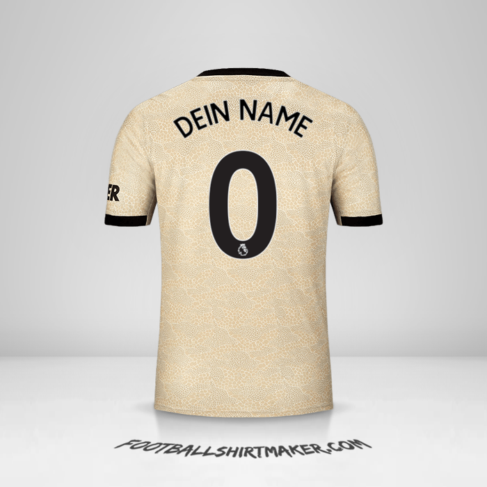 Trikot Manchester United 2019/20 II -  dein name - 0