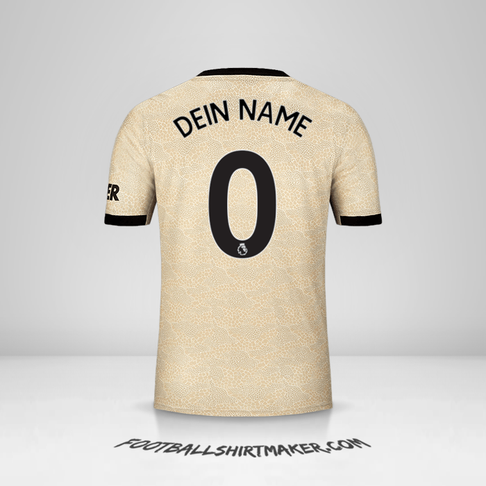 Trikot Manchester United 2019/20 II -  dein name - 0