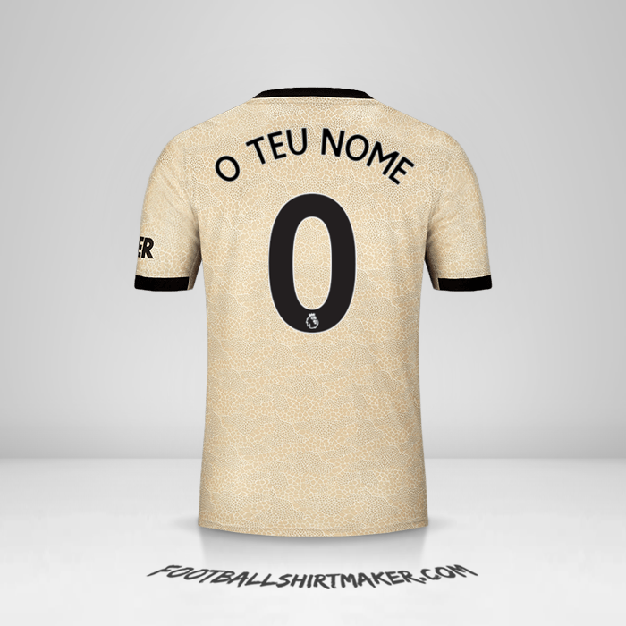 Camisola Manchester United 2019/20 II -  o teu nome - 0