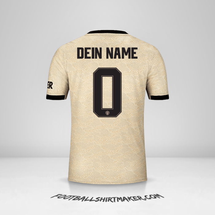 Trikot Manchester United 2019/20 Cup II -  dein name - 0