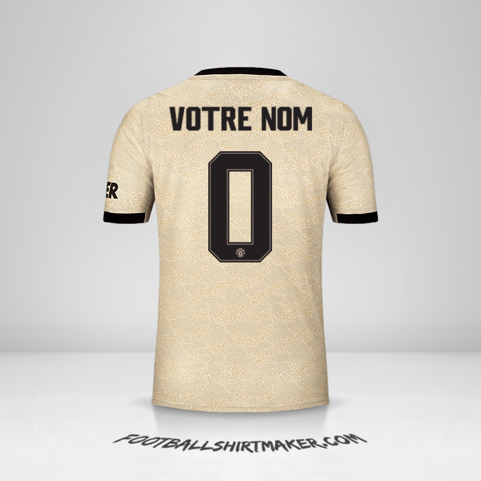 Maillot Manchester United 2019/20 Cup II -  votre nom - 0