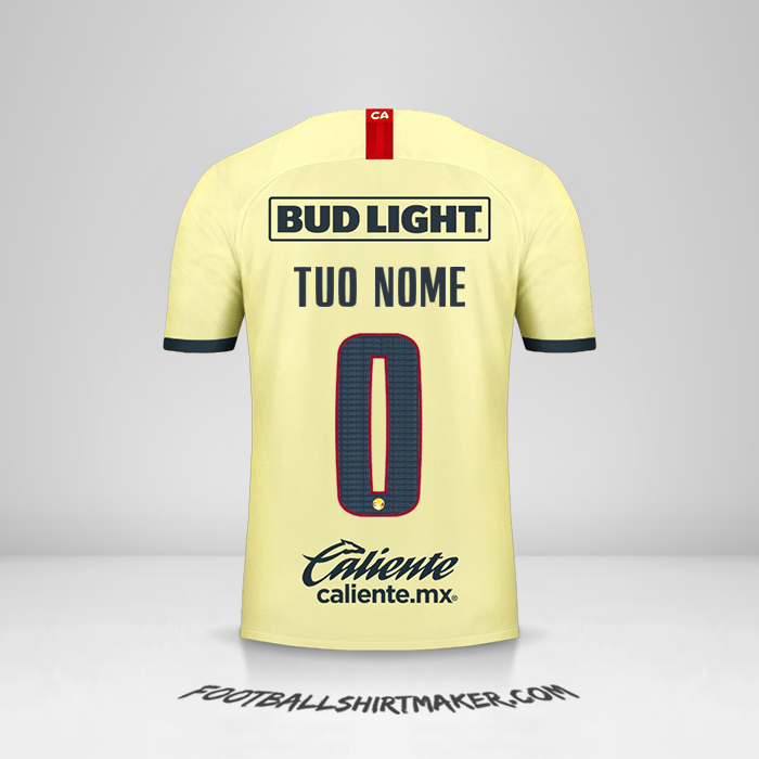 Maglia Club America 2019/20 -  tuo nome - 0