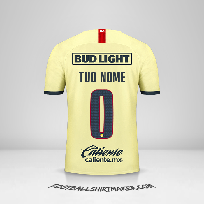 Maglia Club America 2019/20 -  tuo nome - 0