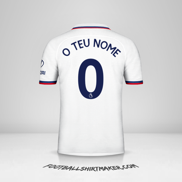Camisola Chelsea 2019/20 II -  o teu nome - 0