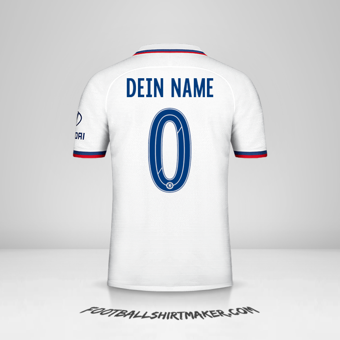 Trikot Chelsea Cup 2019/20 II -  dein name - 0