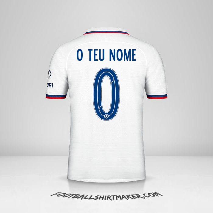 Camisola Chelsea 2019/20 Cup II -  o teu nome - 0