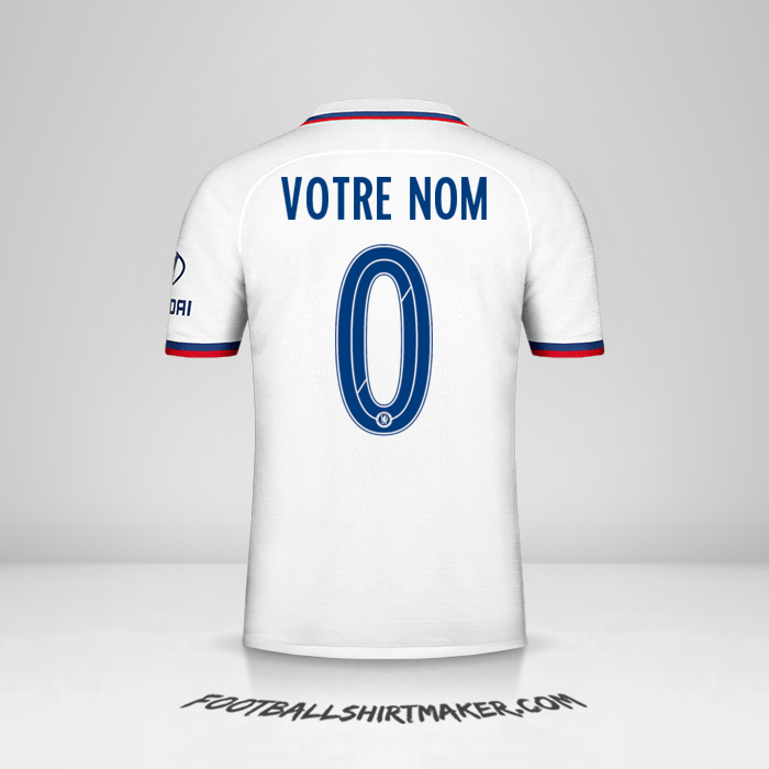 Maillot Chelsea Cup 2019/20 II -  votre nom - 0