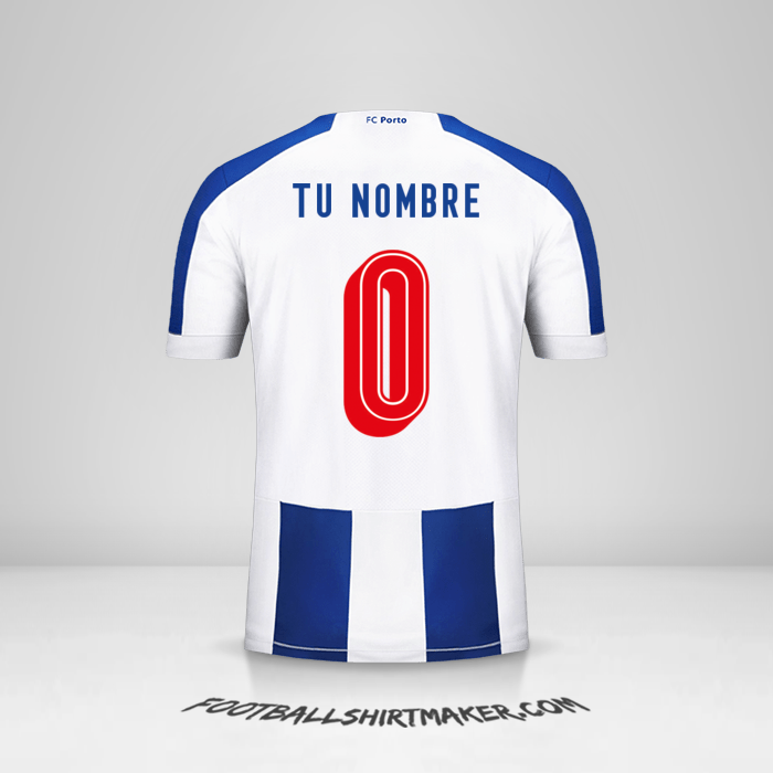 Jersey FC Porto 2019/20 UCL -  tu nombre - 0