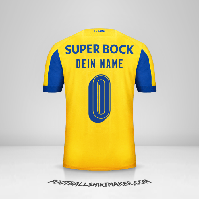 Trikot FC Porto Cup 2019/20 II -  dein name - 0