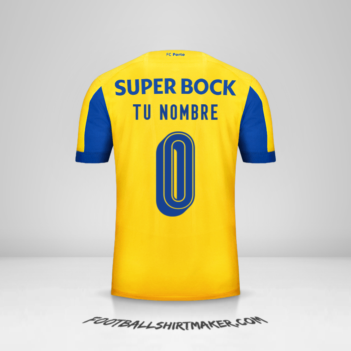 Jersey FC Porto 2019/20 Cup II -  tu nombre - 0