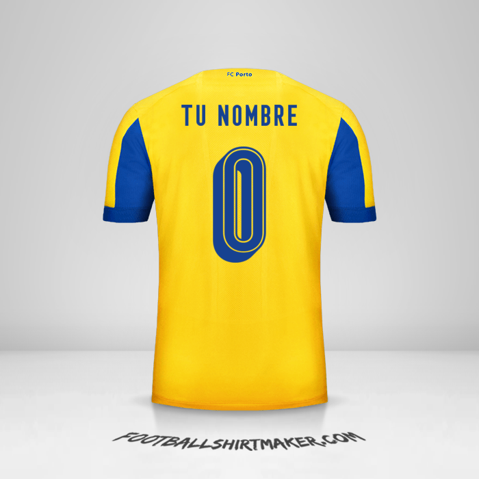Camiseta FC Porto 2019/20 UCL II -  tu nombre - 0