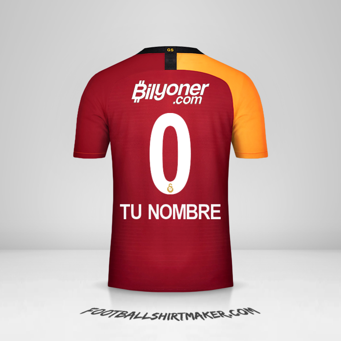 Camiseta Galatasaray SK 2019/20 -  tu nombre - 0