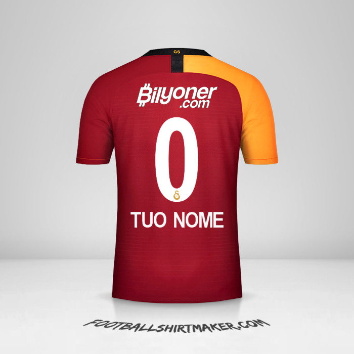 Maglia Galatasaray SK 2019/20 -  tuo nome - 0