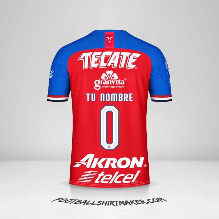 Camiseta Guadalajara 2019/20 -  tu nombre - 0