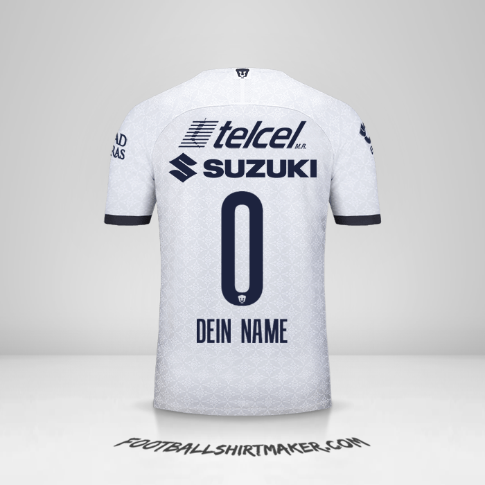 Trikot Pumas UNAM 2019/20 -  dein name - 0