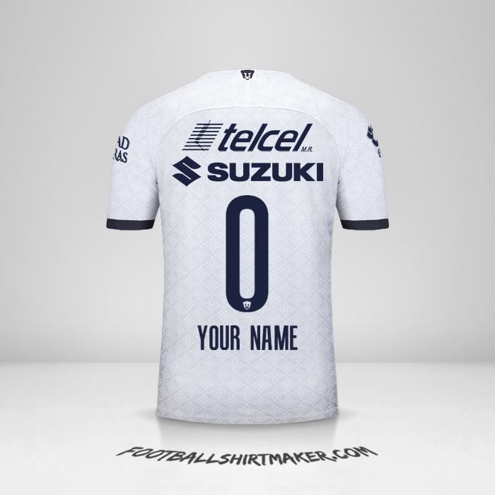Shirt Pumas UNAM 2019/20 -  your name - 0