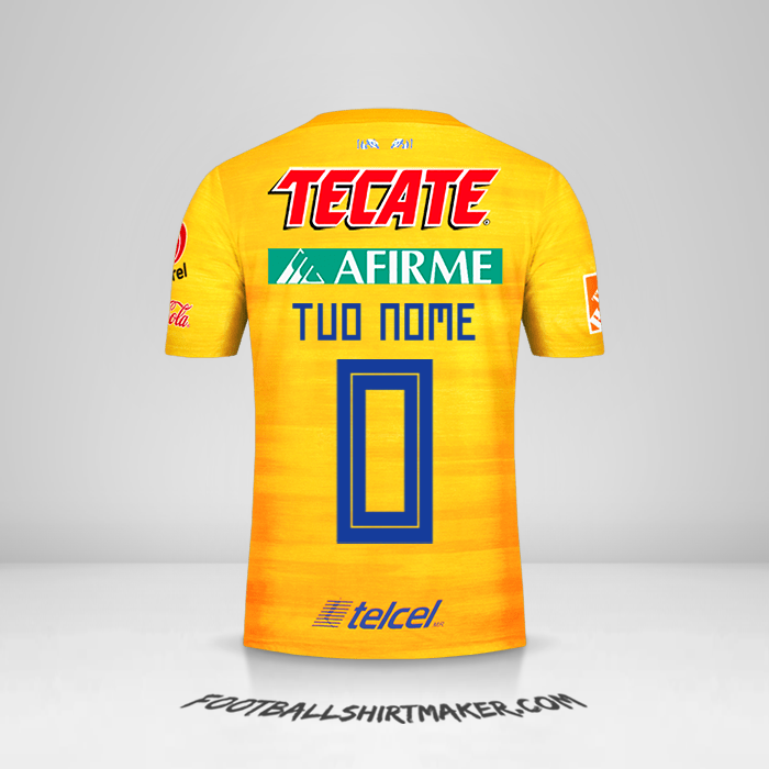 Maglia Tigres UANL 2019/20 -  tuo nome - 0