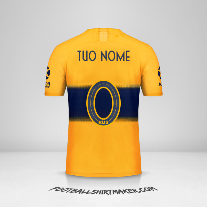 Maglia Boca Juniors 2019/20 II -  tuo nome - 0