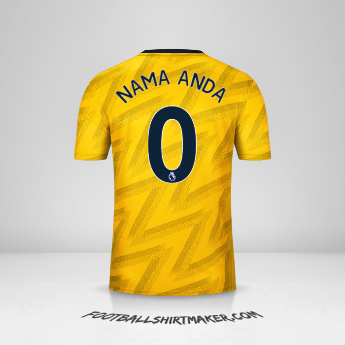 Jersey Arsenal 2019/20 II -  nama anda - 0