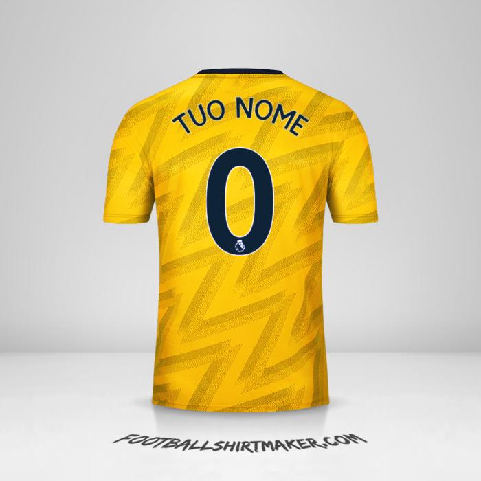 Maglia Arsenal 2019/20 II -  tuo nome - 0