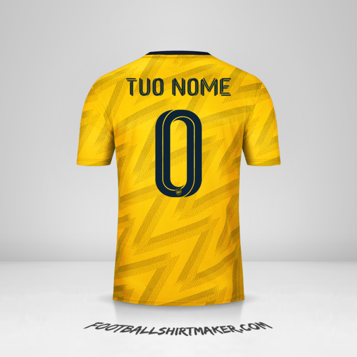 Maglia Arsenal Cup 2019/20 II -  tuo nome - 0