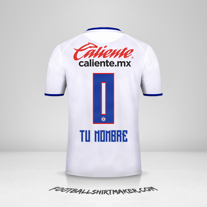 Camiseta Cruz Azul 2019/20 II -  tu nombre - 0