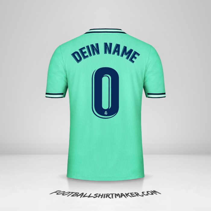 Trikot Real Madrid CF 2019/20 III -  dein name - 0