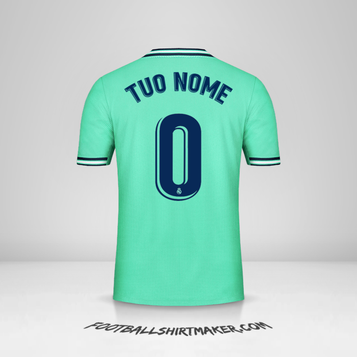 Maglia Real Madrid CF 2019/20 III -  tuo nome - 0