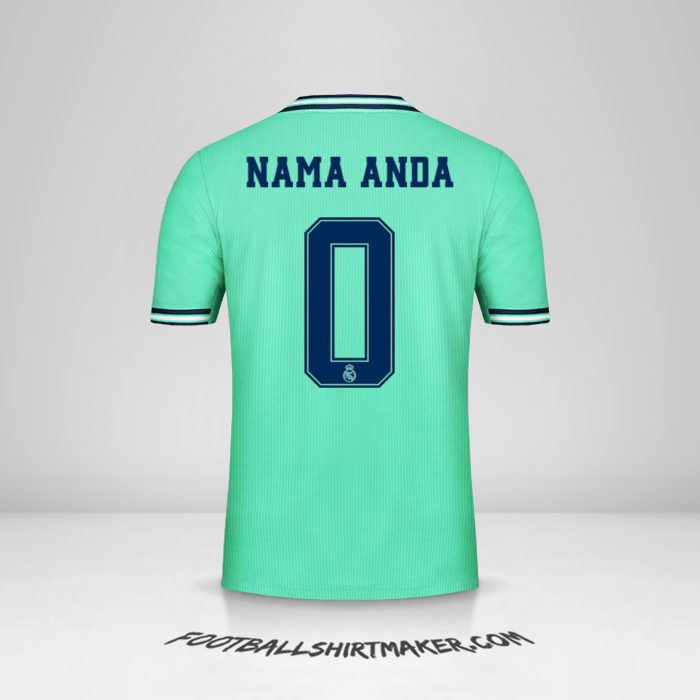 Jersey Real Madrid CF Cup 2019/20 III -  nama anda - 0