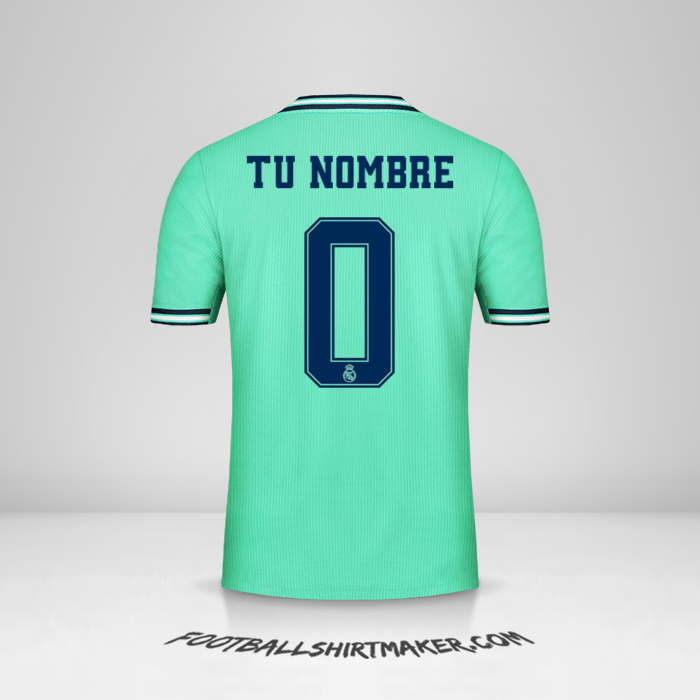Jersey Real Madrid CF 2019/20 Cup III -  tu nombre - 0