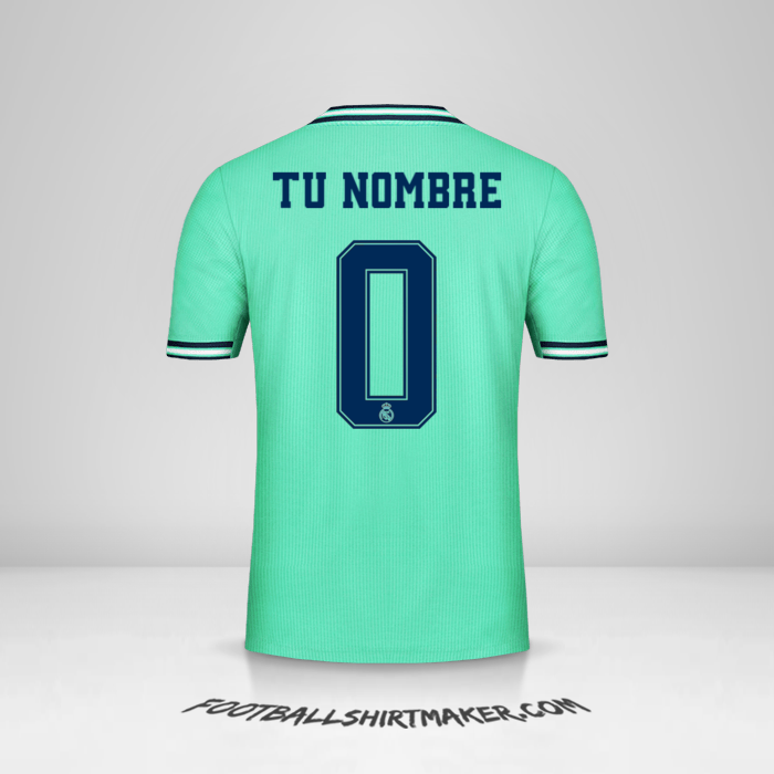 Camiseta Real Madrid CF Cup 2019/20 III -  tu nombre - 0