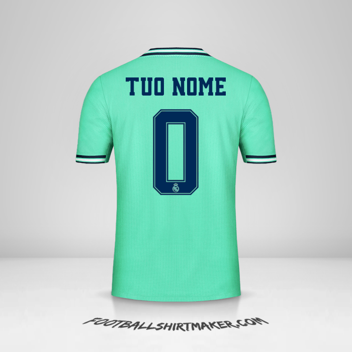 Maglia Real Madrid CF 2019/20 Cup III -  tuo nome - 0