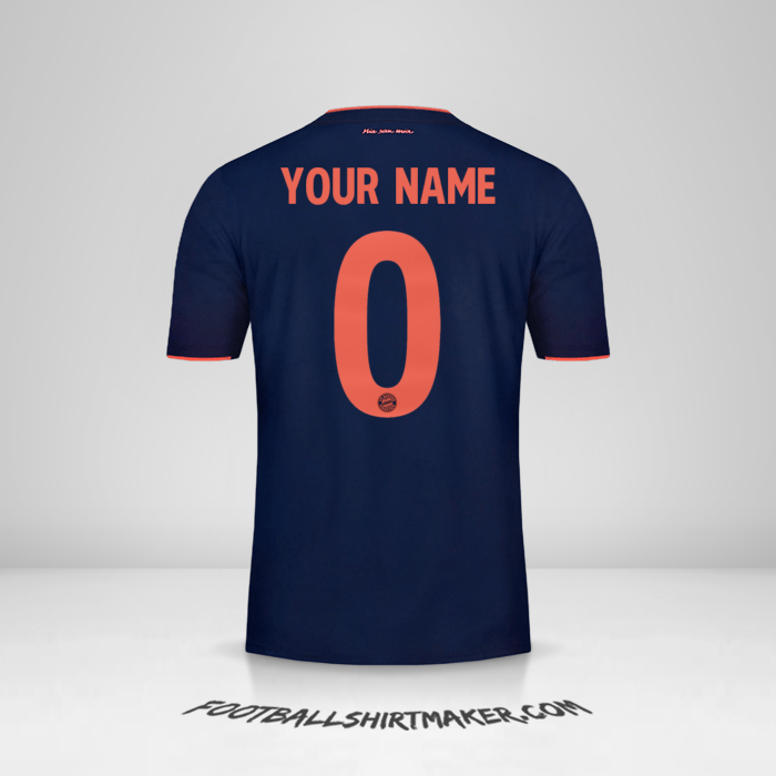 Jersey FC Bayern Munchen 2019/20 UCL -  your name - 0