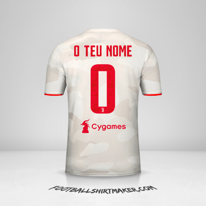 Camisola Juventus FC 2019/20 II -  o teu nome - 0