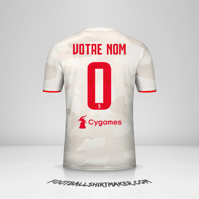 Maillot Juventus FC 2019/20 II -  votre nom - 0