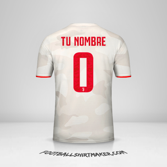 Camiseta Juventus FC Cup 2019/20 II -  tu nombre - 0