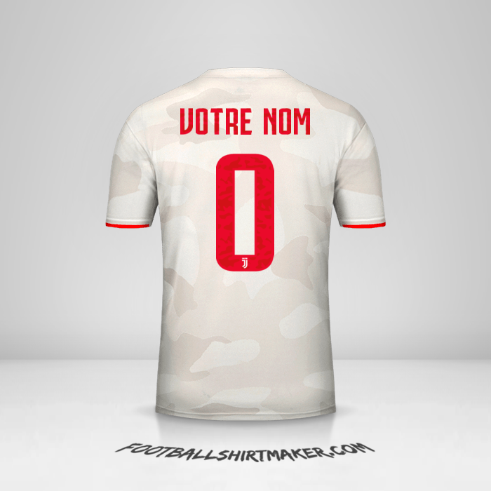Maillot Juventus FC 2019/20 Cup II -  votre nom - 0