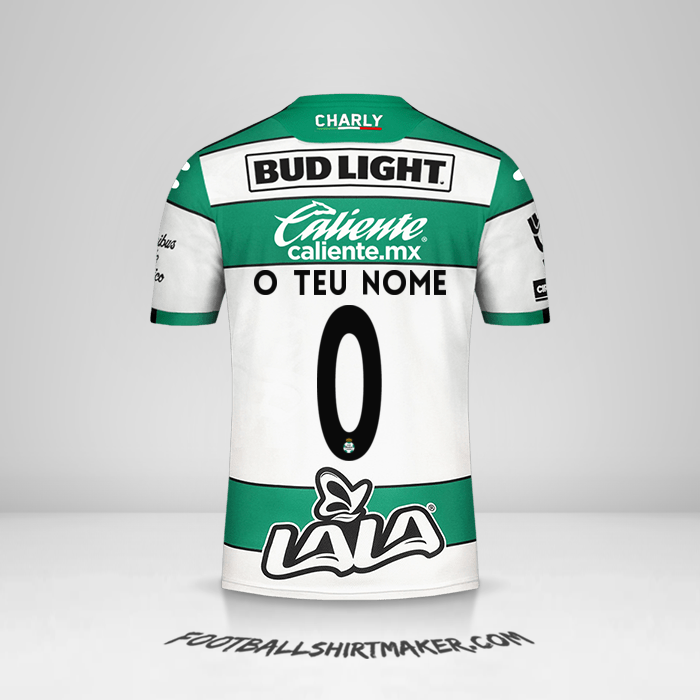 Camisola Santos Laguna 2019/20 -  o teu nome - 0