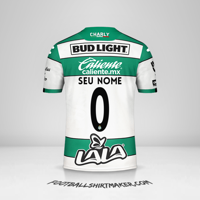Camisa Santos Laguna 2019/20 -  seu nome - 0
