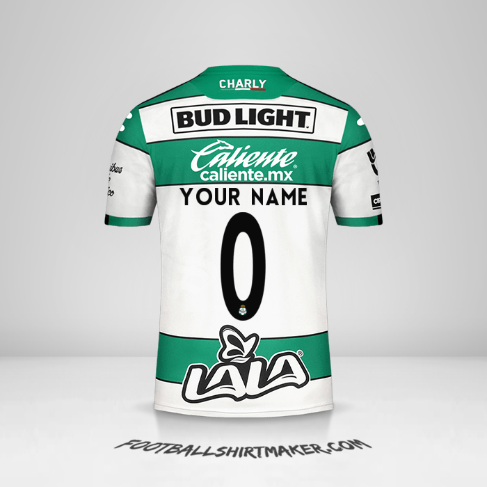 Jersey Santos Laguna 2019/20 -  your name - 0