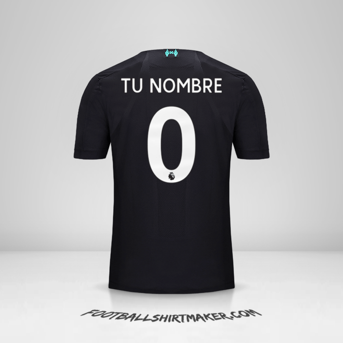 Camiseta Liverpool FC 2019/20 III -  tu nombre - 0